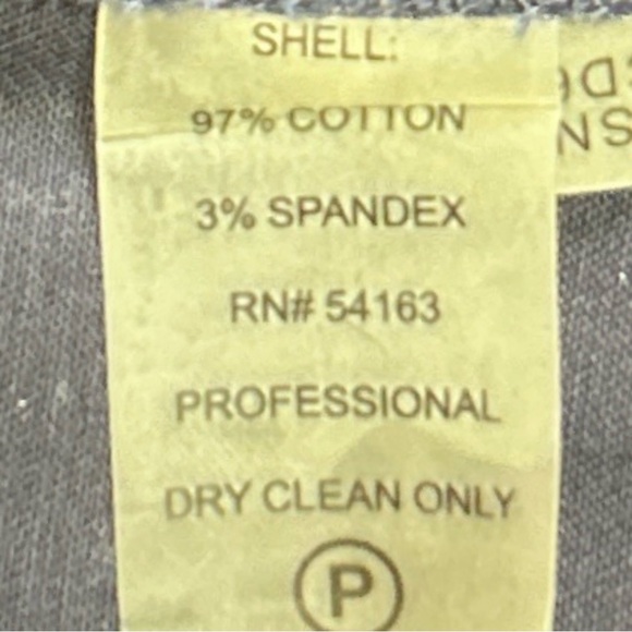 Calvin Klein Shirt Dress Women’s Sz 12 Navy Blue Sleeveless Midi V-Neck Belt - Picture 9 of 12